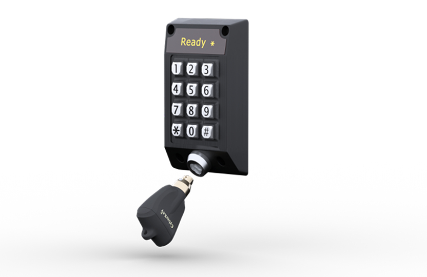 Keypad met Web Authorizer en CyberKey